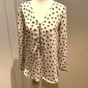 Zara long sleeve top blouse size XS